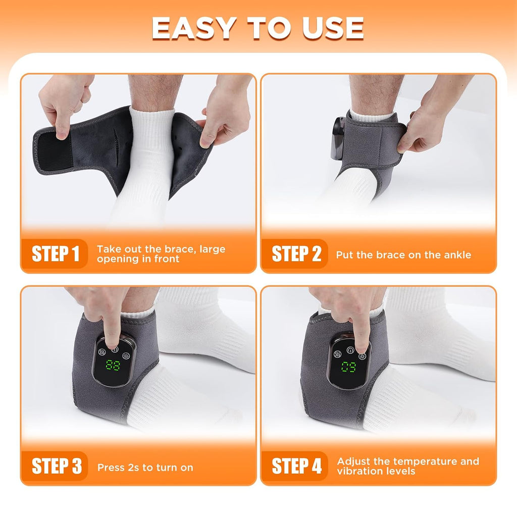 Cordless Heated Ankle Massager