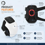 Heated Knee Massager for Pain Relief