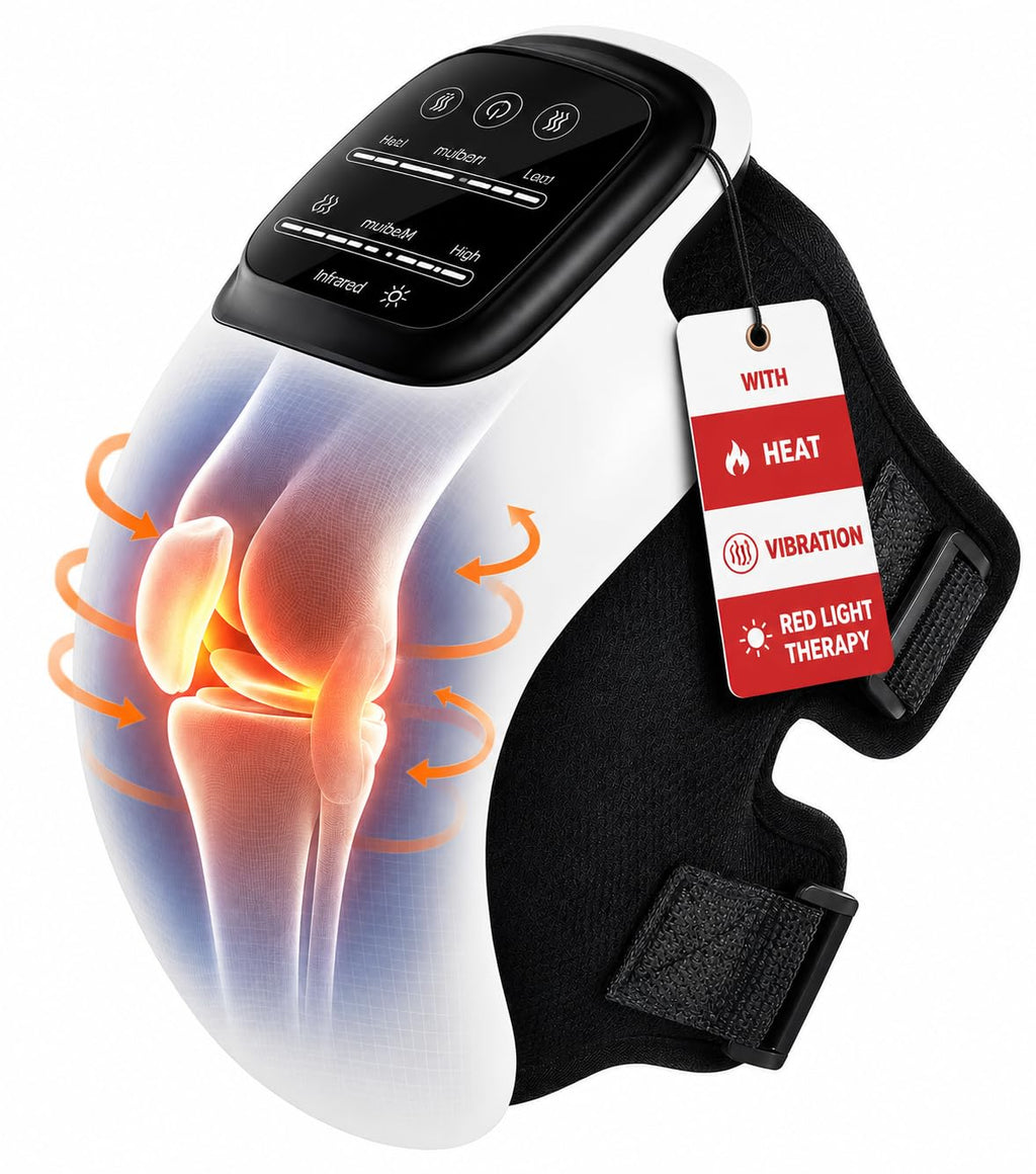 Heated Knee Massager for Pain Relief