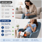Heated Knee Massager for Pain Relief
